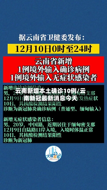 云南新增本土确诊10例/云南新冠最新消息今天-第2张图片