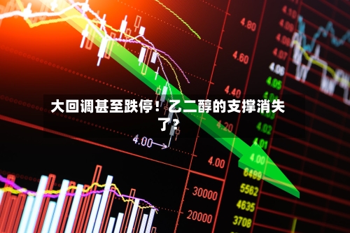 大回调甚至跌停!乙二醇的支撑消失了?-第3张图片