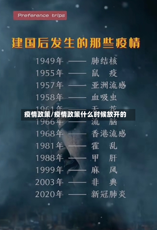 疫情政策/疫情政策什么时候放开的-第2张图片