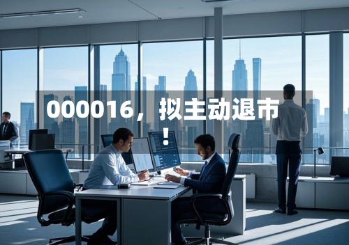 000016，拟主动退市！-第2张图片