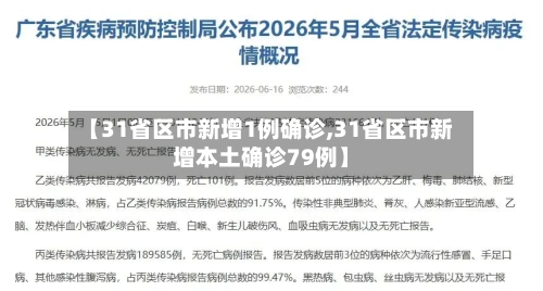 【31省区市新增1例确诊,31省区市新增本土确诊79例】-第3张图片