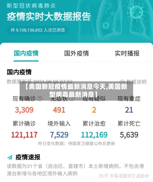 【美国新冠疫情最新消息今天,美国新型病毒最新消息】