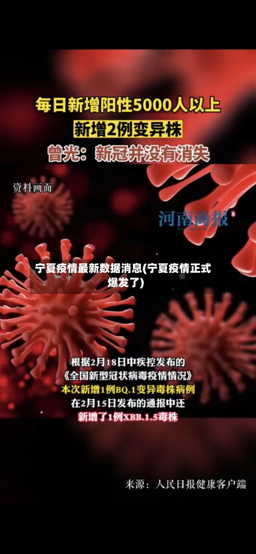 宁夏疫情最新数据消息(宁夏疫情正式爆发了)