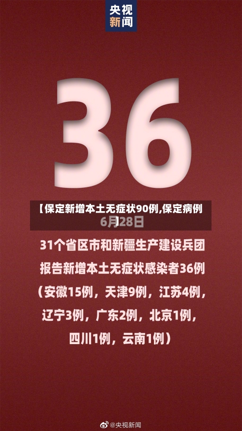 【保定新增本土无症状90例,保定病例】