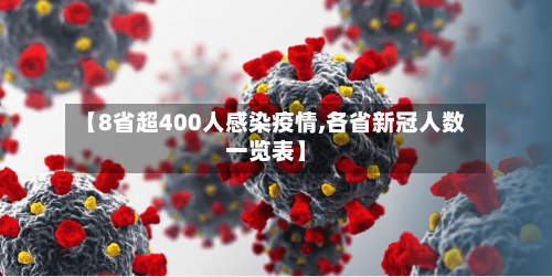 【8省超400人感染疫情,各省新冠人数一览表】