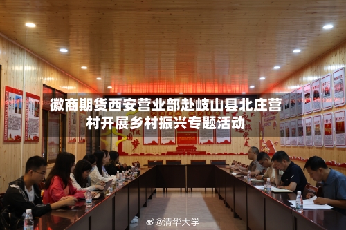 徽商期货西安营业部赴岐山县北庄营村开展乡村振兴专题活动-第2张图片