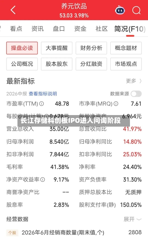 长江存储科创板IPO进入问询阶段