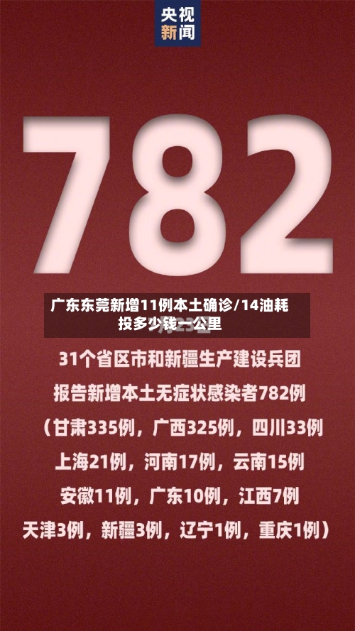 广东东莞新增11例本土确诊/14油耗投多少钱一公里-第3张图片
